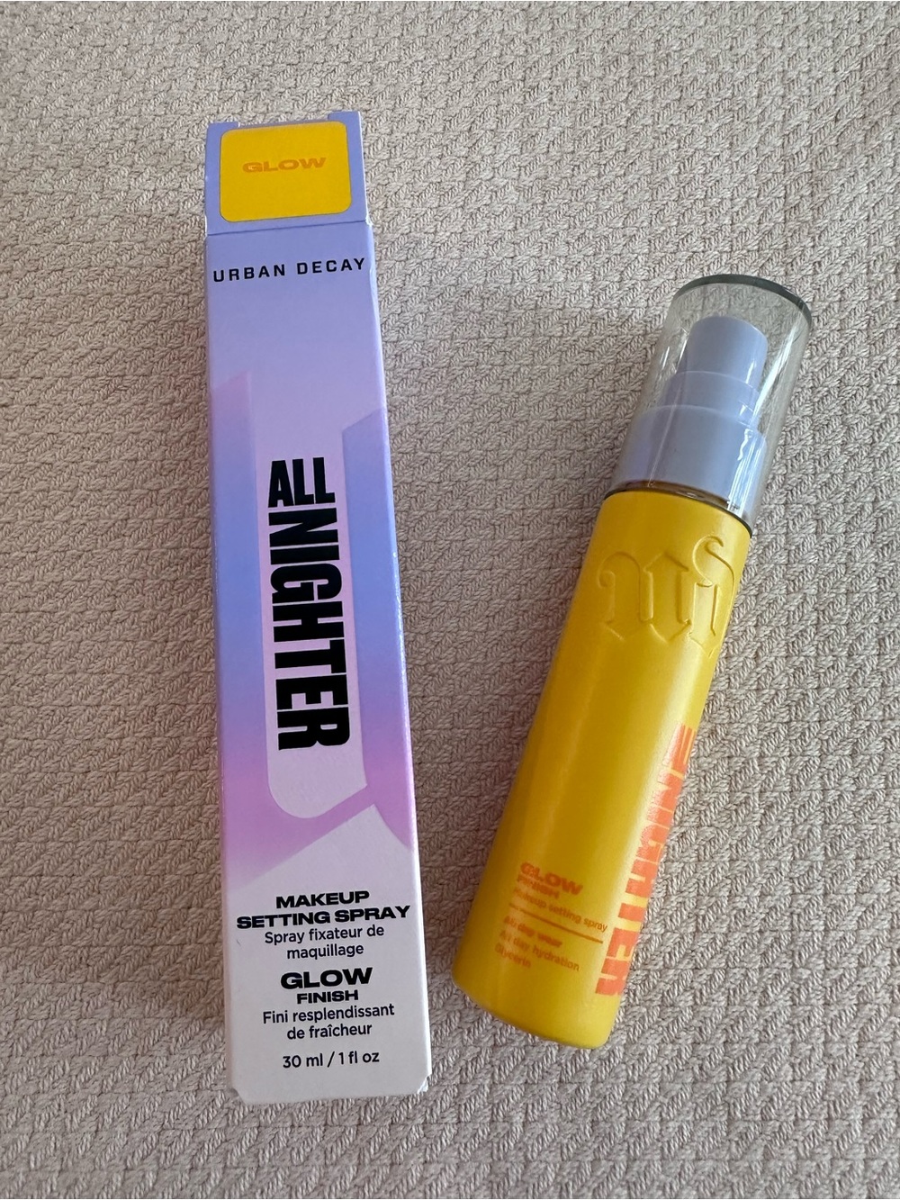 URBAN DECAY All Nighter Waterproof Glow
Setting Spray 1 oz New